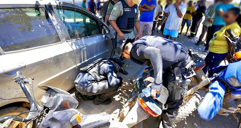 Operação apreende 50 veículos irregulares e prende dez pessoas no sul do Piauí