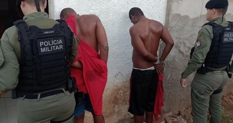 Polícia Militar São João do Piauí prende dois nacionais acusados de furto