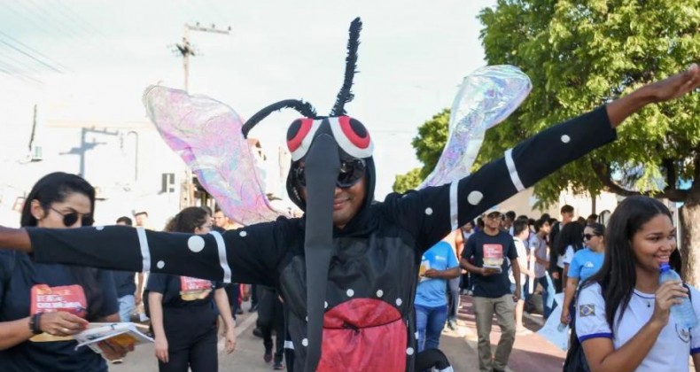 Caminhada em São João do Piauí mobiliza a comunidade contra o mosquito Aedes