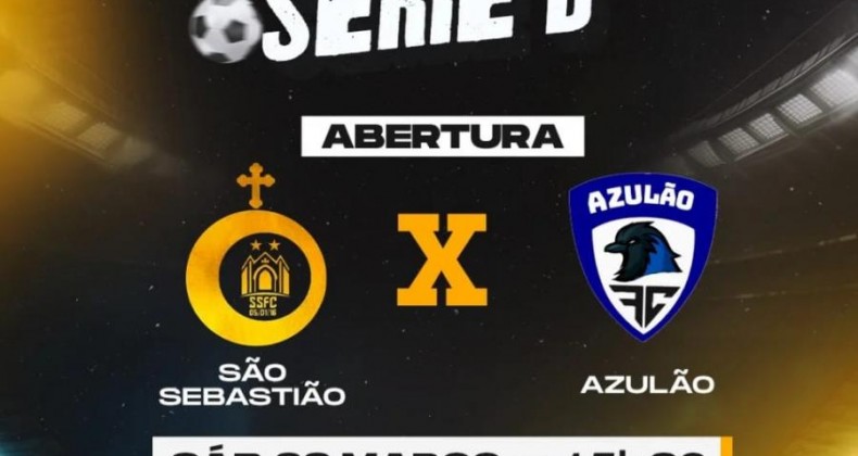 Copa São João de Futebol: abertura neste sábado, 23